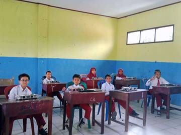 Antusiasme Siswa Tolitoli Sambut Program Makan Bergizi