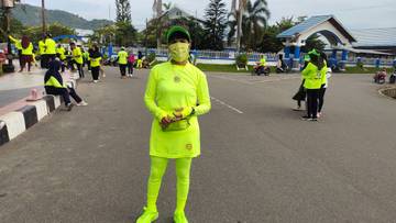 Tampil Mencolok, Isabella Tetap Bugar Lewat Olahraga Rutin