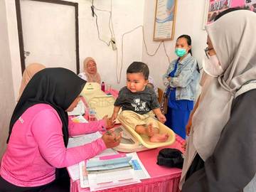 Kesadaran Ibu ke Posyandu Tekan Stunting di Tolitoli