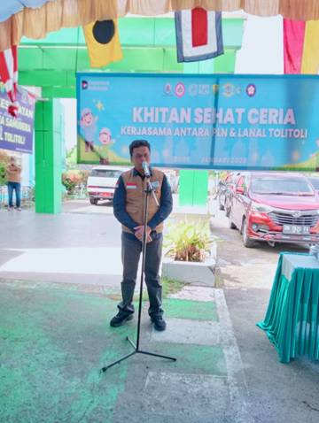 PLN Apresiasi Khitanan Massal di Puskesmas Biau