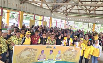 Golkar Tolitoli Gelar Pasar Murah HUT Ke-61