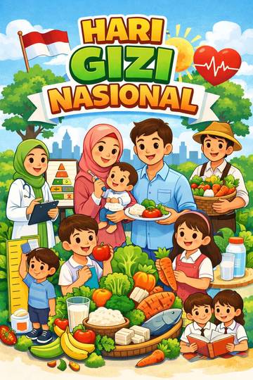 Hari Gizi Nasional, Pondasi Bangun Generasi Sehat
