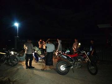 Polsek Bolano Lambunu Laksanakan Patroli Rutin Malam 