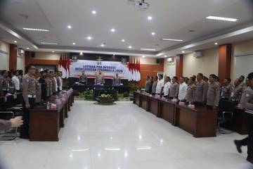 Sambut Ramadhan, Polda Sulteng Gelar Latpraops Operasi Keselamatan 