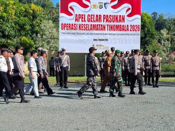 Polres Buol Gelar Apel Operasi Keselamatan Tinombala 2026
