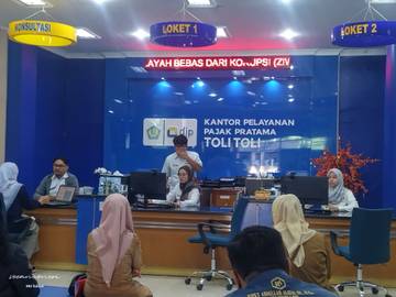 KPP Pratama Tolitoli Himbau Laporkan SPT Lebih Awal
