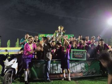 Ais Saenong Bangga Raih Top Skor Bupati Cup