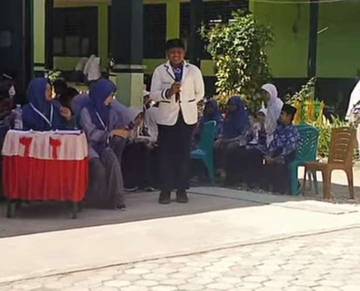 MTsN 1 Biau Gelar Pemilihan Ketua OSIM Layaknya Pemilu