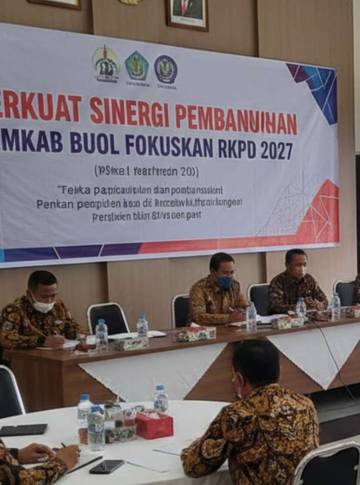 Pemkab Buol Susun RKPD 2027 Perkuat Sinergi Pembangunan