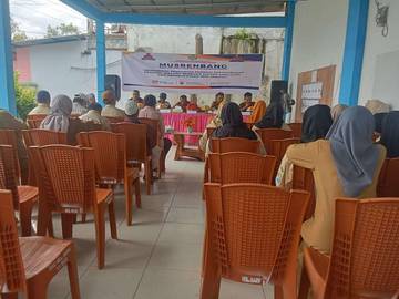 Warga Kelurahan Baru Prioritaskan Jalan dan Drainase