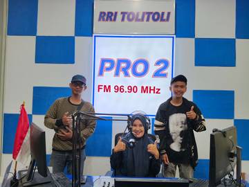 CERMIN RRI Tolitoli Angkat Perjuangan Kurir Muda