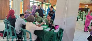Persit KCK Buol Tolitoli Gelar Donor Darah
