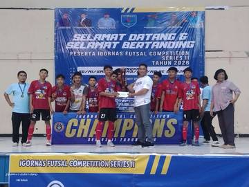 SMAN 3 Tolitoli Juara Igornas Futsal 2026