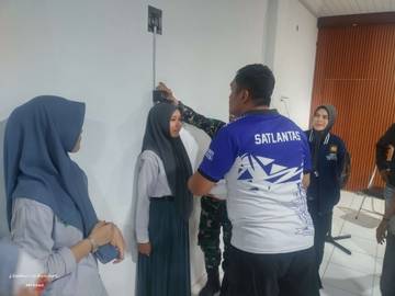 Antusias Pelajar Ikuti Pra Seleksi Paskibraka Tolitoli 2026
