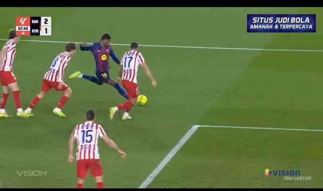 Barcelona Hajar Atletico Madrid 3:1