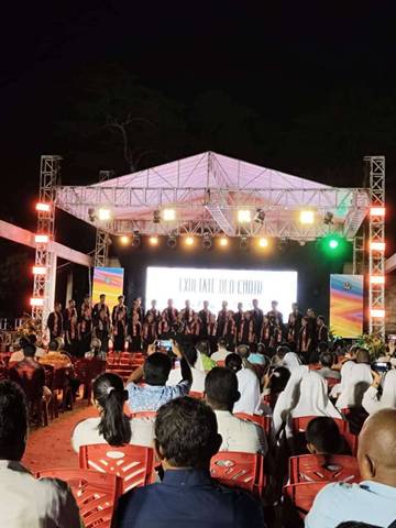 PS Exultate Deo Didaulat Nyanyikan Mars MSC Indonesia