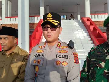 400 Personil Polres Tual Amankan Operasi Ketupat Salawaku