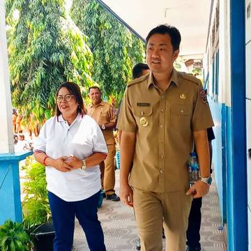 Bupati KKT Tinjau Peningkatan Displin ASN dan Pendidikan