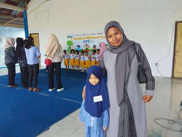 TK Al Ikhlas Tual Antusias ikuti lomba mewarnai