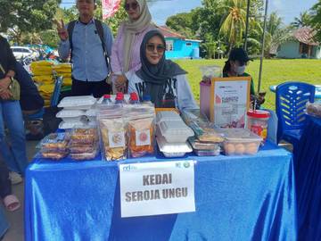 Kedai Seroja Ungu Jadi Pelaku UMKM Di RRIFest
