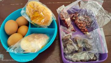 Hari Libur, Siswa-siswi SDN Inpres Ohoijang Menerima MBG 