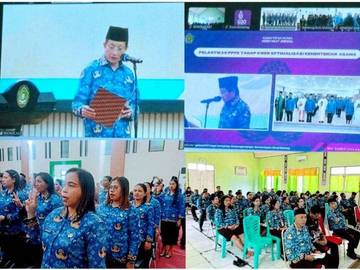Pelantikan Pegawai PPPK Tahap II Non Optimalisasi Kemenag