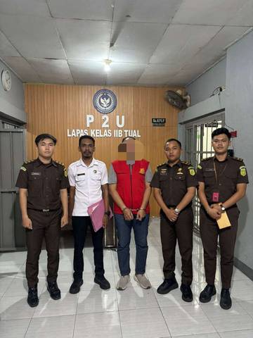 Kejari Tual Eksekusi Terpidana Perkara Tipikor Pasar Langgur