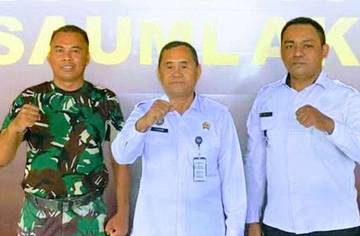 Lapas Jalin Koordinasi Bersama Kodim 1507 Saumlaki 