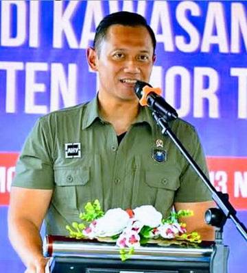 AHY Tinjau Pasar Induk  Ciptakan Ruang Aman 