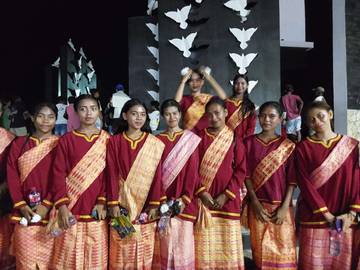 Sanggar Tari Lairngangas Warnai EDC Festival 2025