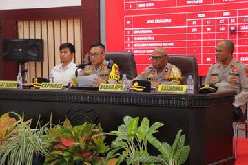 2025, Tingkat Kriminalitas Menurun Dibanding Tahun 2024.