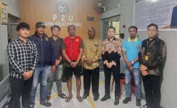 Polres Malra Serahkan Tersangka Penganiayaan Perempuan ke Kejari