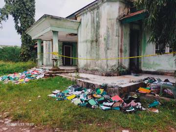 Kebakaran Gedung LPTQ Tual Tidak Timbulkan Korban Jiwa