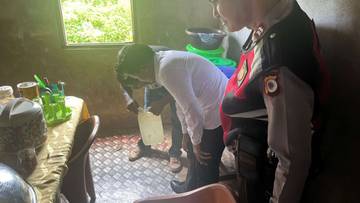Wujudkan Situasi Yang Kondusif, Polres Malra Razia Miras