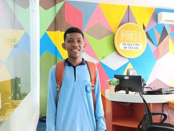 Marciano Wakili Maluku di Lomba Peneliti Belia Nasional