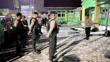 Polres Tual Patroli KRYD di Daerah Rawan Konflik