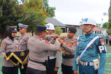 Wakapolres Pimpin Apel Gelar Pasukan, Jelang Ops Ketupat