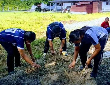 Bapas  Saumlaki Ubah Lahan Tidur Jadi Lahan Produktif