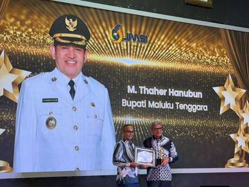 Kepemimpinan Kolaboratif, Bupati Maluku Tenggara Raih Golden Leader