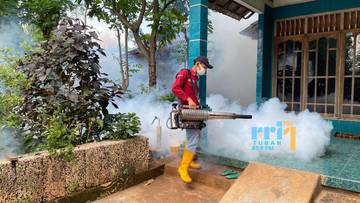 Marak DBD, Dinkes Tuban Lakukan Fogging di Tiga Kecamatan