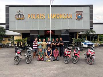 Polres Lamongan Ungkap Kasus Curat, Tiga Pelaku Diamankan