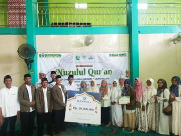 Peringatan Nuzulul Quran, Ikamanela Berbagi Santunan dan Doa Bersama