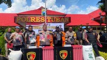 Polres Tuban Jaring Tiga Kasus Penyalahgunaan Narkotika