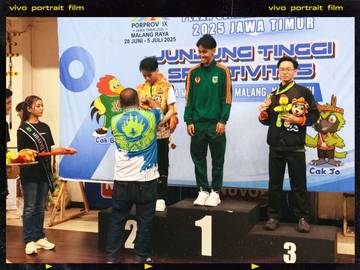 Wushu dan MMA Kontingen Tuban Sumbang Medali Porprov