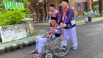 Jamaah Haji Tuban Akan Tiba Malam Nanti