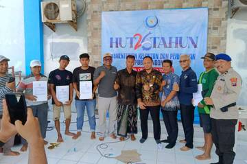 Nelayan Lamongan Siap Wujudkan Kampung Nelayan Merah Putih