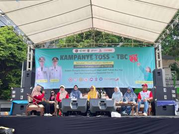 Dinkes Tuban Semarakkan Kampanye TOSS TBC Serentak