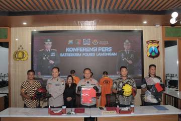 Polres Lamongan Tangkap Pelaku Curanmor di Enam TKP