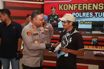 Polres Tuban Kembalikan Motor Hasil Ungkap Curanmor