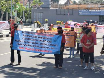  Puluhan Umat Kelenteng di Tuban Tuntut Kepastian Hukum